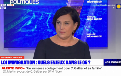 Loi immigration, port de l&rsquo;uniforme à l&rsquo;école et harcèlement scolaire : mon interview sur BFM TV Côte d&rsquo;Azur