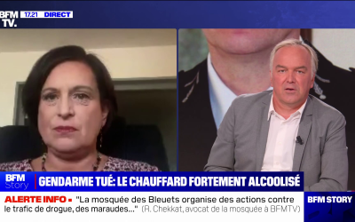 Mon interview à BFMTV concernant le décès de l’Adjudant Eric Comyn survenu lors d’un refus d’obtempérer