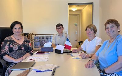 Ma rencontre avec les représentantes de l’association des Familles nombreuses de Cannes la Bocca
