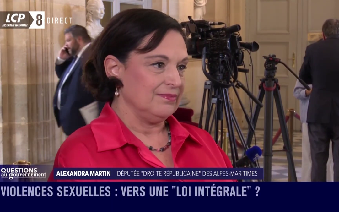 Loi intégrale sur les violences sexuelles et sexistes, mon intervention sur LCP